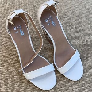 Mix No.6 White Basic Heels